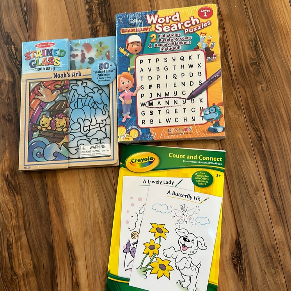 Kids learning books and activity